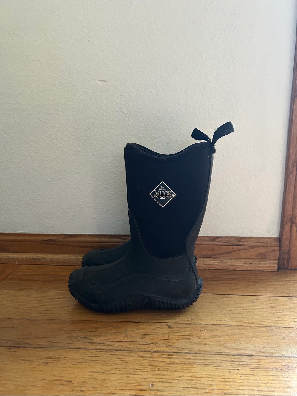 Muck Boot Company Kids' Black Waterproof Pull-On Boots